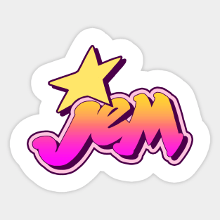 Jem is My Name Sticker